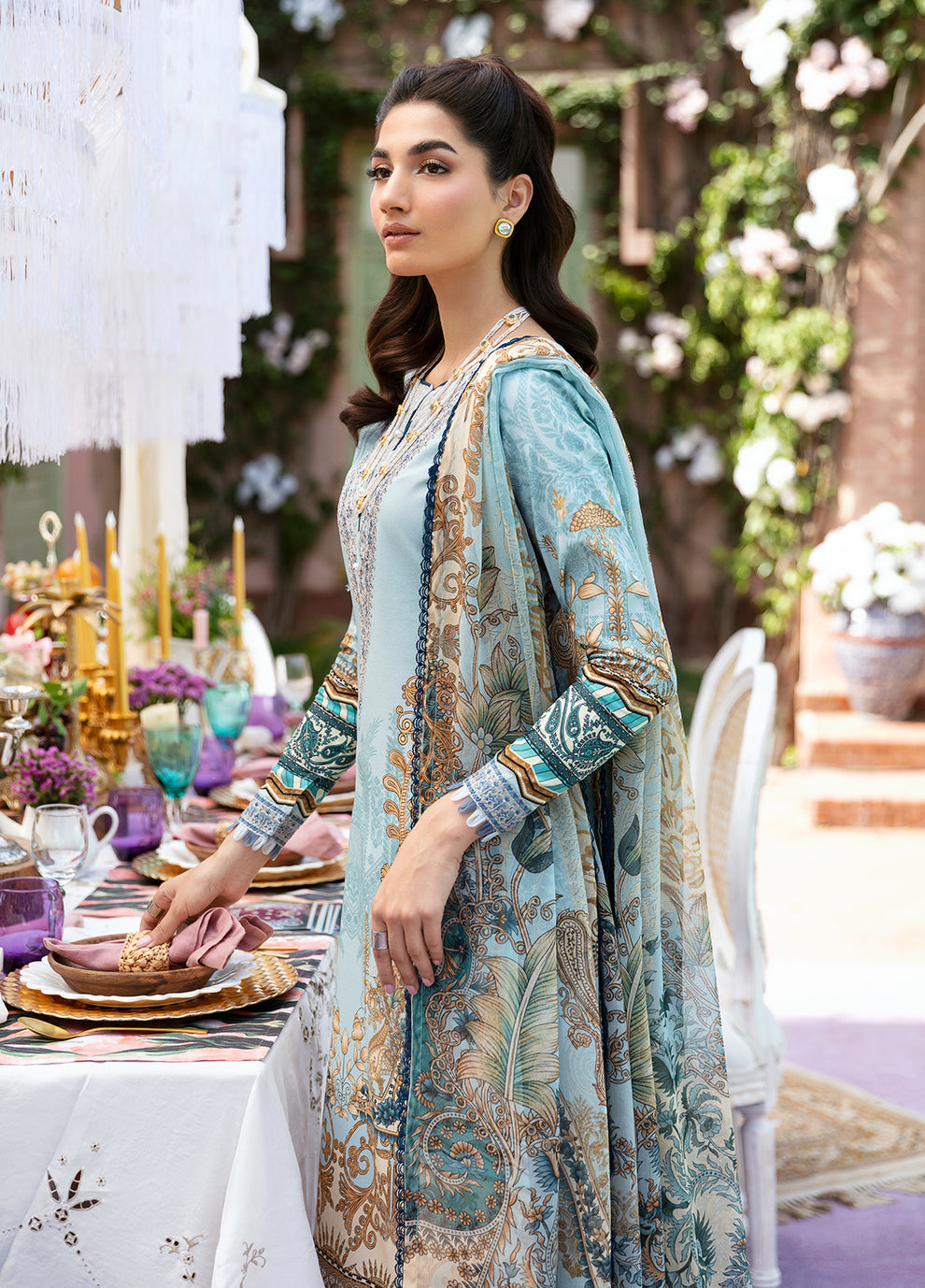 Gulaal | Summer Glow Lawn 24 | AMAYRAH (GL-L-24V3-02) - Khanumjan  Pakistani Clothes and Designer Dresses in UK, USA