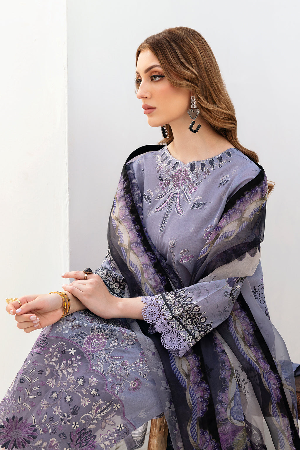 Ramsha | Ghazal Lawn 24 | G-202 - Khanumjan  Pakistani Clothes and Designer Dresses in UK, USA