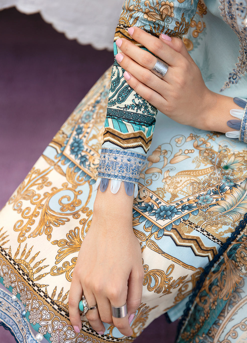 Gulaal | Summer Glow Lawn 24 | AMAYRAH (GL-L-24V3-02) - Khanumjan  Pakistani Clothes and Designer Dresses in UK, USA