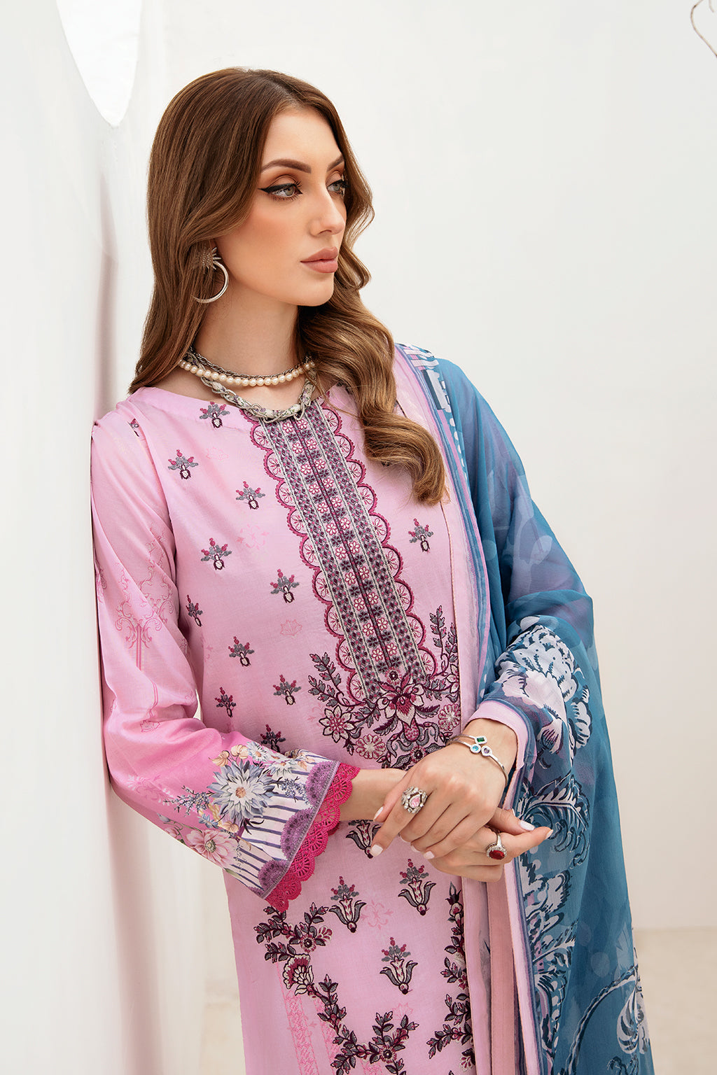 Ramsha | Ghazal Lawn 24 | G-212 - Khanumjan  Pakistani Clothes and Designer Dresses in UK, USA