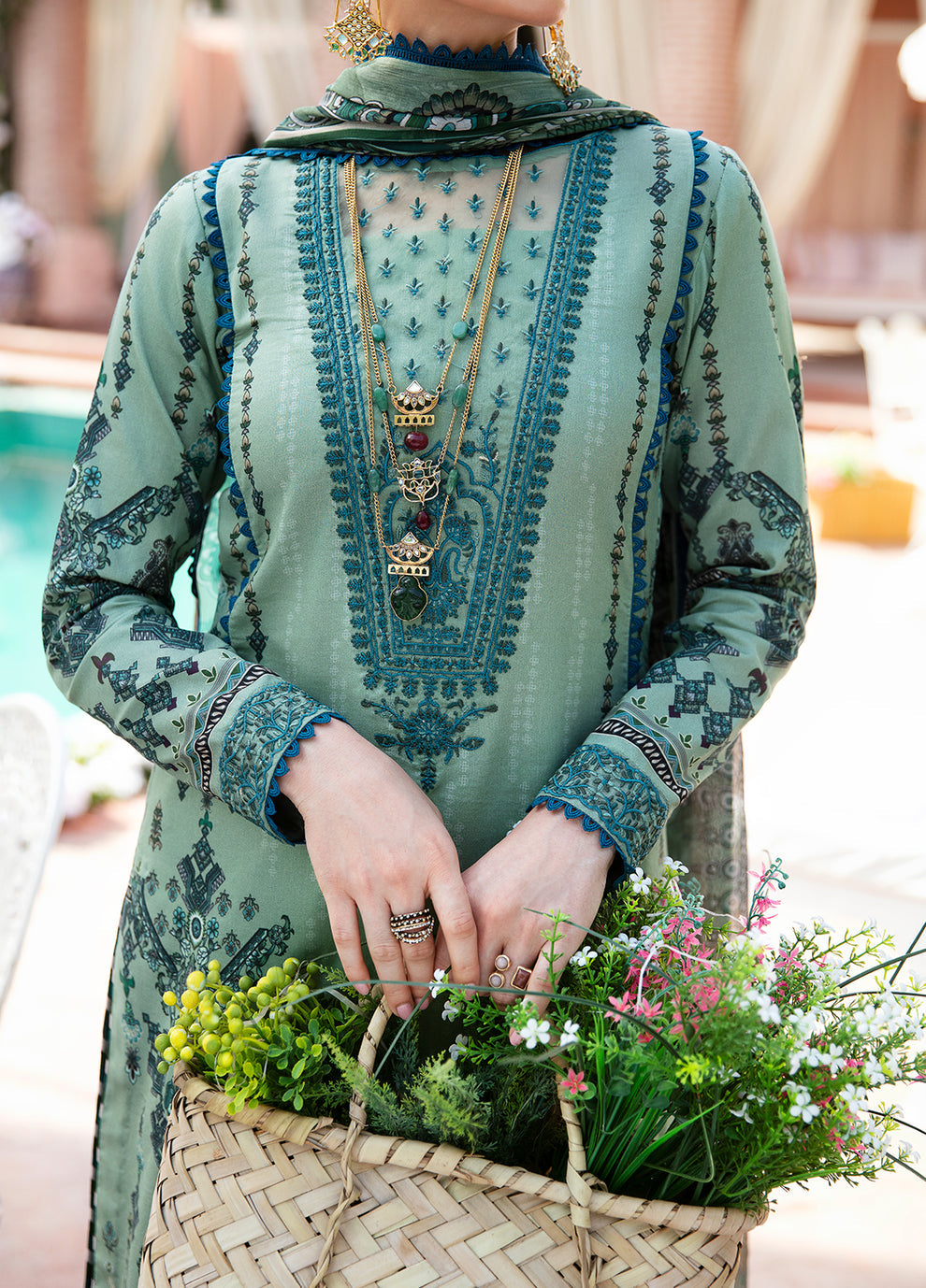 Gulaal | Summer Glow Lawn 24 | ANADIYA (GL-L-24V3-05) - Khanumjan  Pakistani Clothes and Designer Dresses in UK, USA