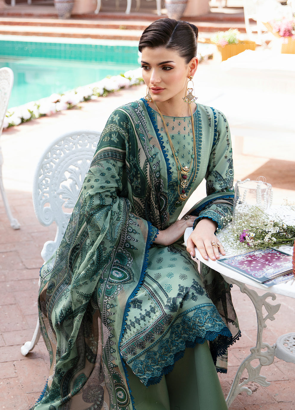 Gulaal | Summer Glow Lawn 24 | ANADIYA (GL-L-24V3-05) - Khanumjan  Pakistani Clothes and Designer Dresses in UK, USA