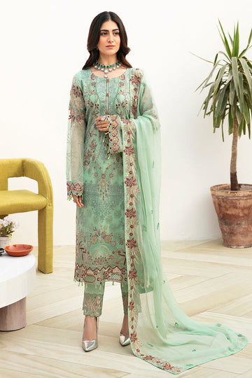 Ramsha | Chevron Chiffon Collection | A-804 - Khanumjan  Pakistani Clothes and Designer Dresses in UK, USA