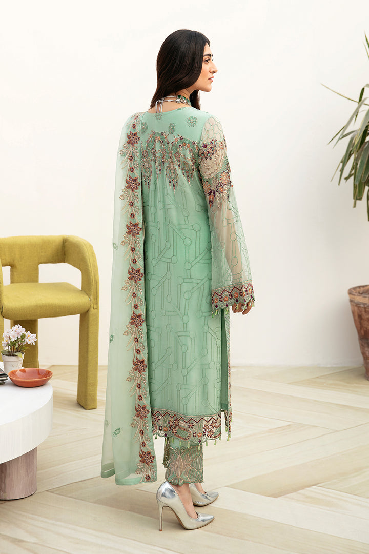 Ramsha | Chevron Chiffon Collection | A-804 - Khanumjan  Pakistani Clothes and Designer Dresses in UK, USA