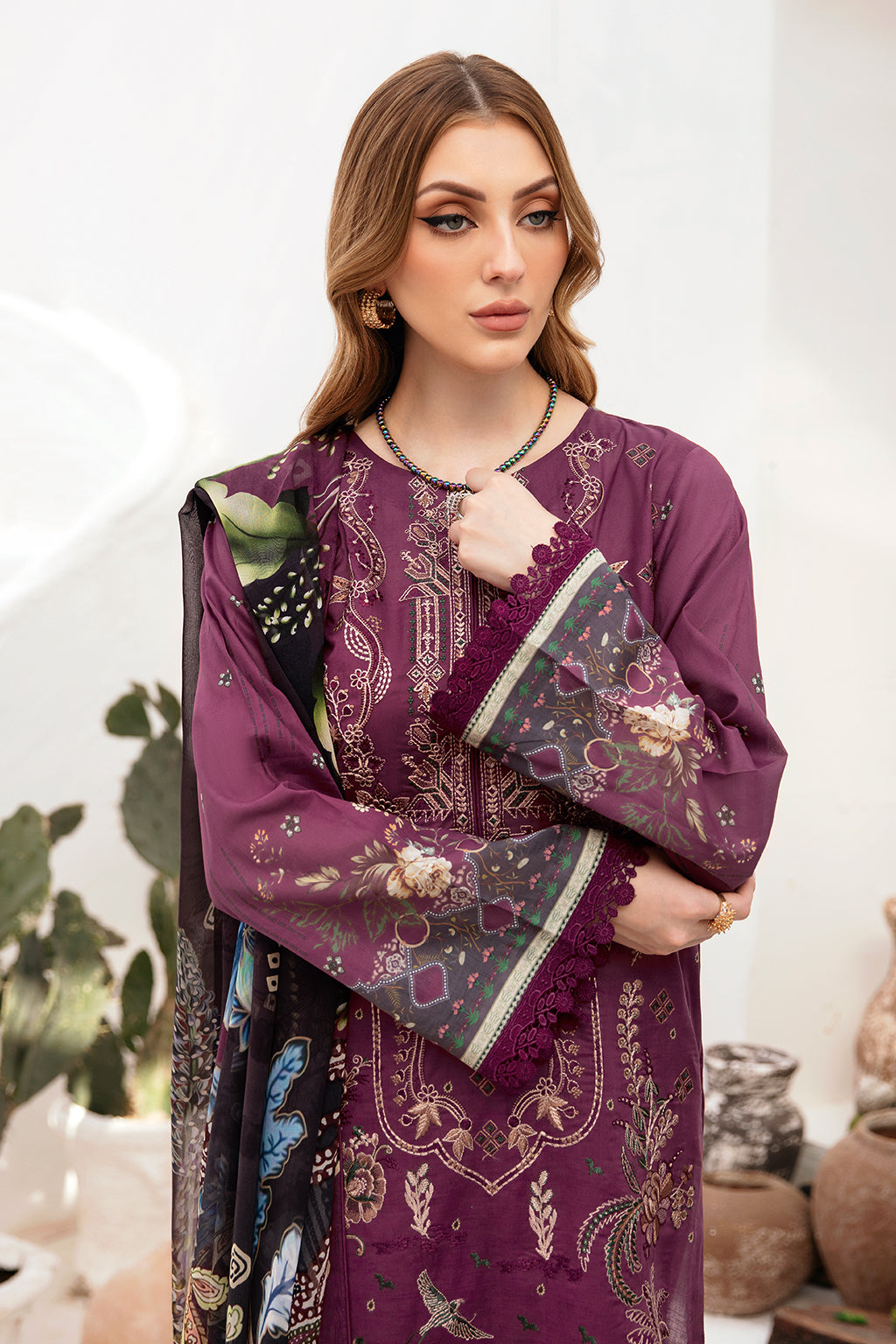 Ramsha | Ghazal Lawn 24 | G-205 - Khanumjan  Pakistani Clothes and Designer Dresses in UK, USA