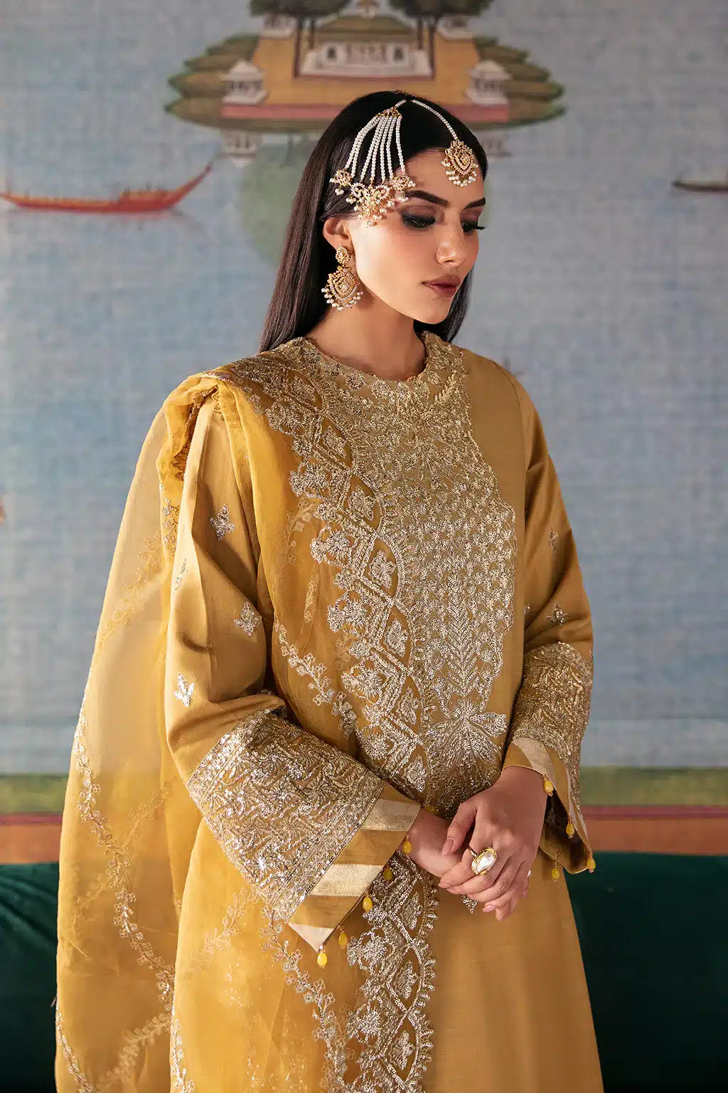 Saad Shaikh | Singhar Festive 23 | Mayal - Khanumjan  Pakistani Clothes and Designer Dresses in UK, USA