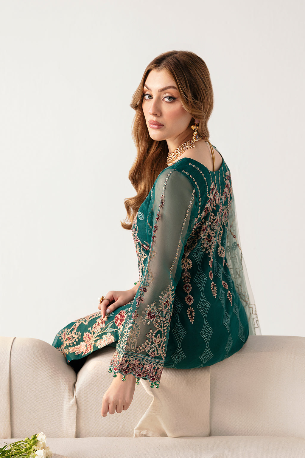 Ramsha | Minhal Organza Collection | M-1101 - Khanumjan  Pakistani Clothes and Designer Dresses in UK, USA