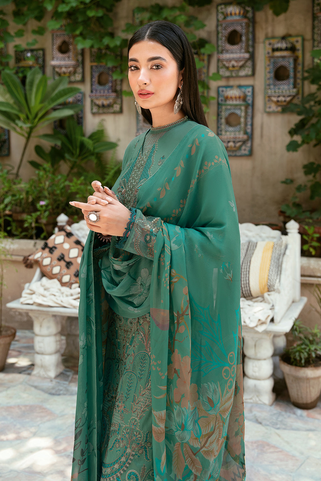 Ramsha | Luxury Lawn 24 | L-804 - Khanumjan  Pakistani Clothes and Designer Dresses in UK, USA