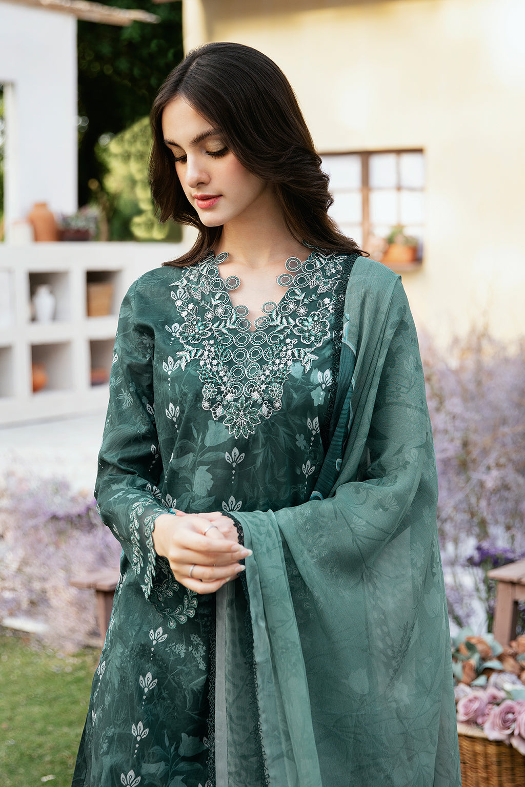 Ramsha | Rangrez Lawn Collection | N-505 - Khanumjan  Pakistani Clothes and Designer Dresses in UK, USA