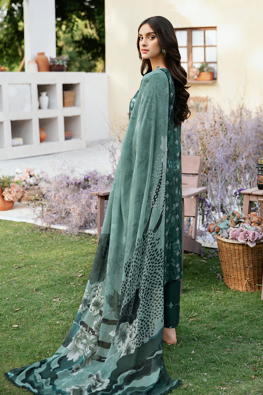 Ramsha | Rangrez Lawn Collection | N-505 - Khanumjan  Pakistani Clothes and Designer Dresses in UK, USA