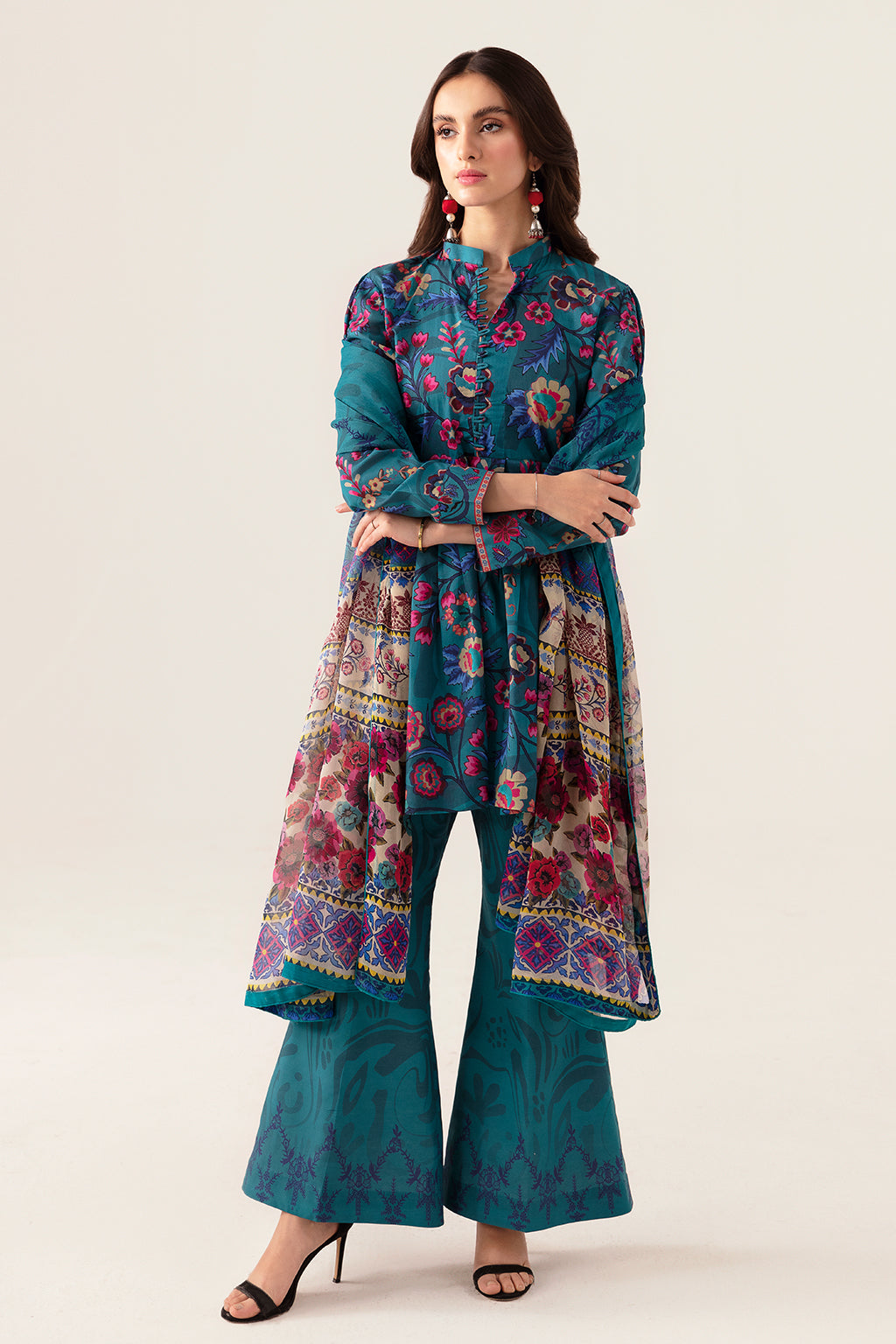 Ramsha | Pinted Lawn | RP-108 - Khanumjan  Pakistani Clothes and Designer Dresses in UK, USA