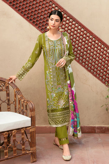 Ramsha | Luxury Lawn 24 | L-807 - Khanumjan Pakistani Clothes and Designer Dresses in UK, USA