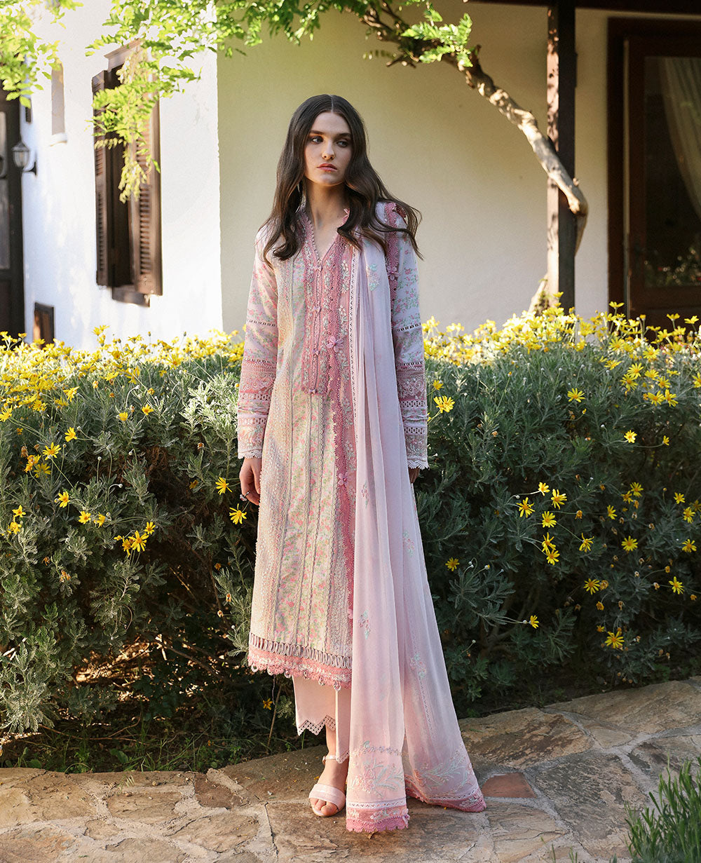 Republic Womenswear Aylin Summer Lawn 24 Rosa D8 B