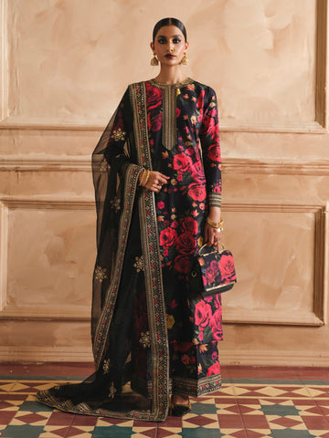 Humjoli | Luxury Collection | Deep Dusk - Khanumjan Pakistani Clothes and Designer Dresses in UK, USA
