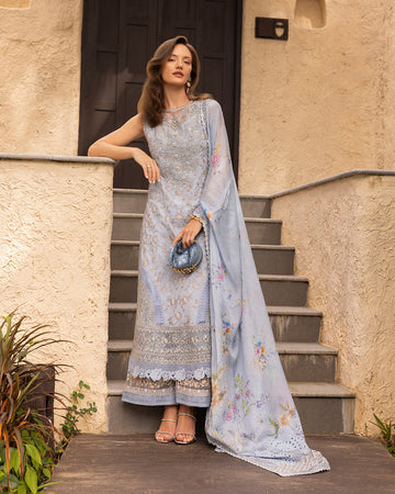 Faiza Saqlain | Zinnia Lawn 25 | Liana