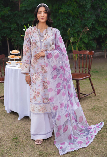 Humdum | Gardenia Lawn 24 | Printkari Lawn PLG 04 - Khanumjan Pakistani Clothes and Designer Dresses in UK, USA