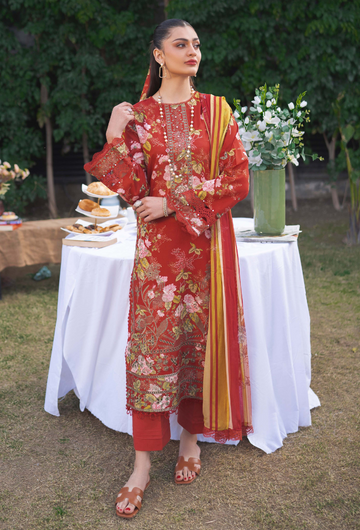 Humdum | Gardenia Lawn 24 | Printkari Lawn PLG 03 - Khanumjan Pakistani Clothes and Designer Dresses in UK, USA