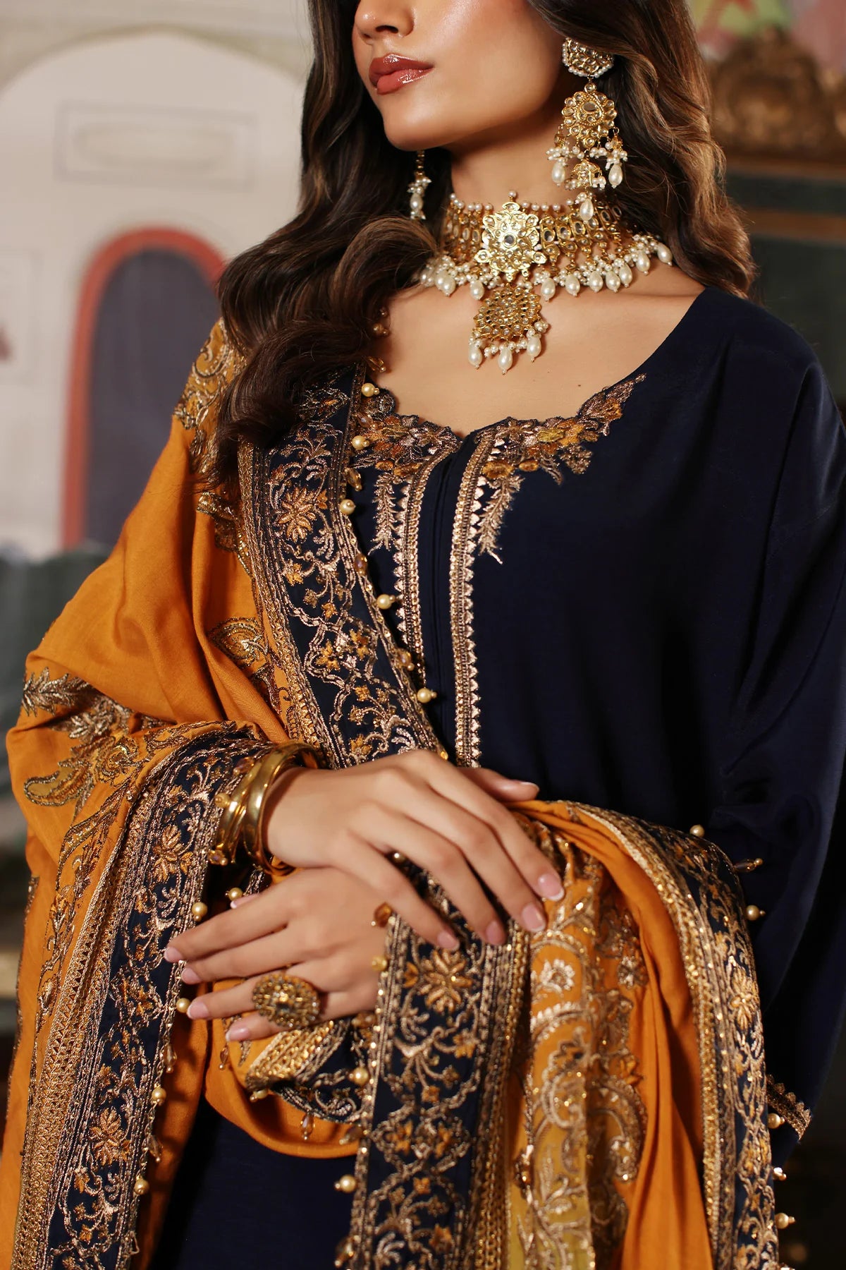 Mina Kashif | Meeral Formals 23 | MKF23-17 - Khanumjan  Pakistani Clothes and Designer Dresses in UK, USA