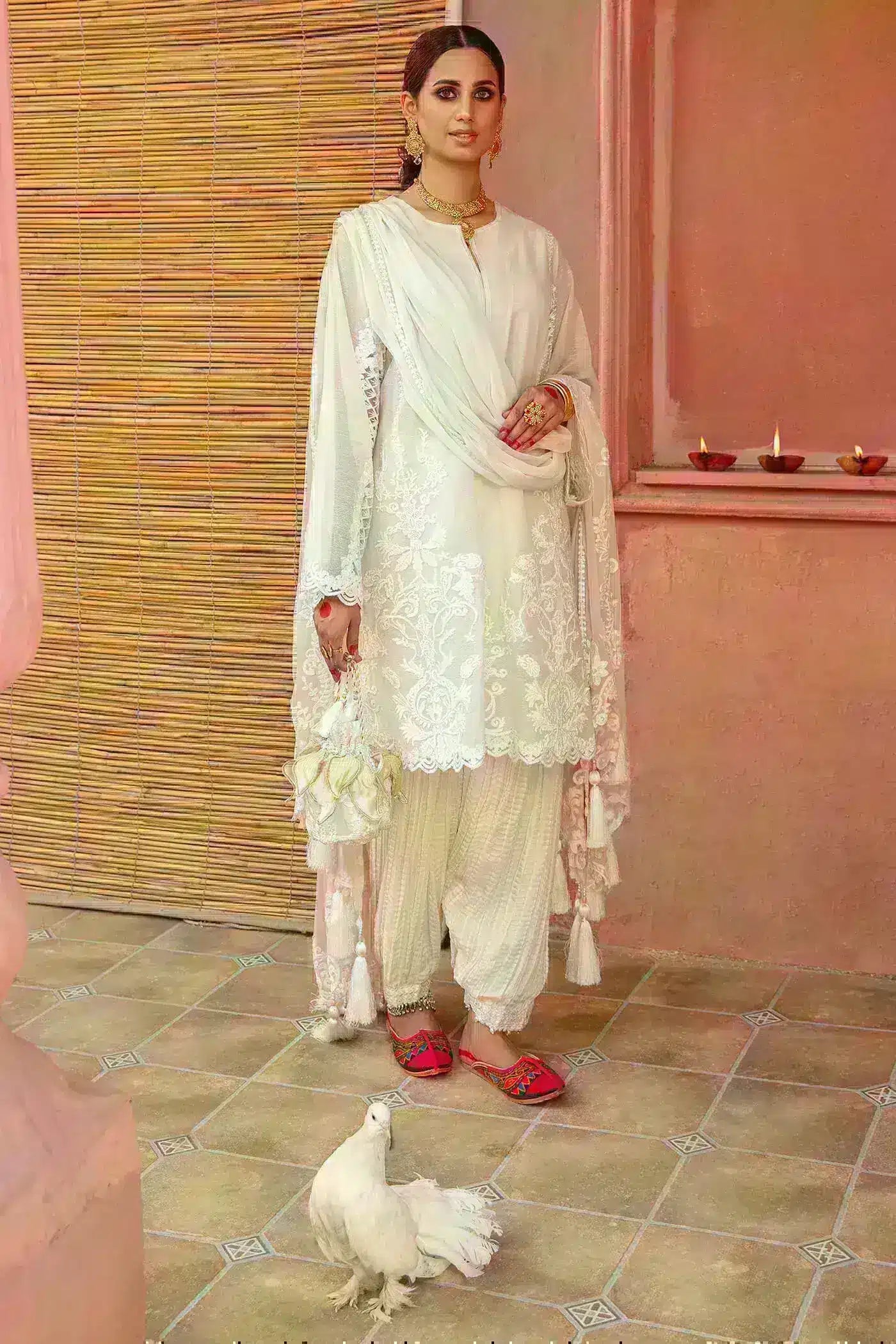 Nilofer Shahid | Nur e Subh Formals | Motiya - Khanumjan  Pakistani Clothes and Designer Dresses in UK, USA