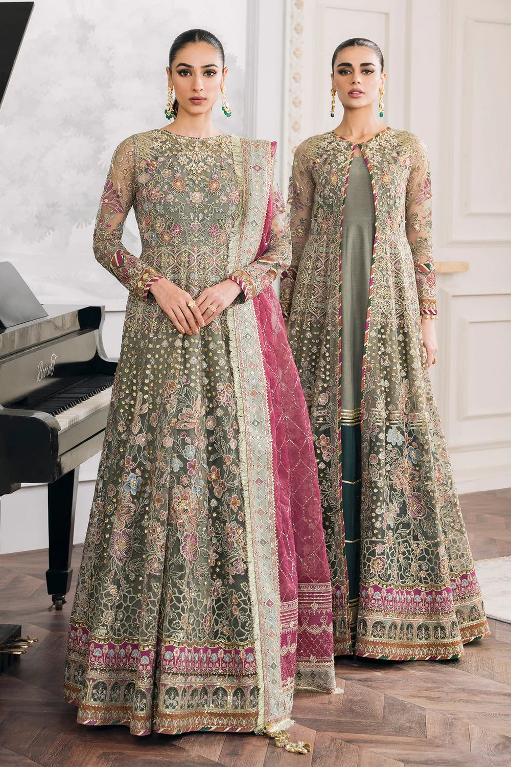 Baroque | Chantelle Embroidered Collection | CH12-02 - Khanumjan  Pakistani Clothes and Designer Dresses in UK, USA