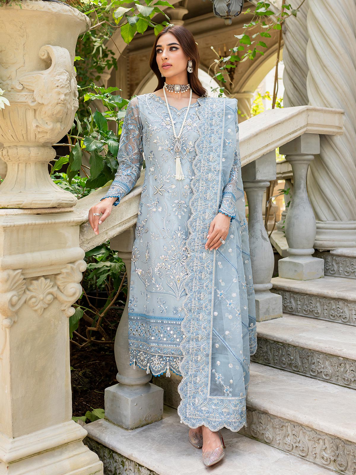 Gulaal | Luxury Pret | ESTIRAH GL-LP-V1-02 - Khanumjan  Pakistani Clothes and Designer Dresses in UK, USA