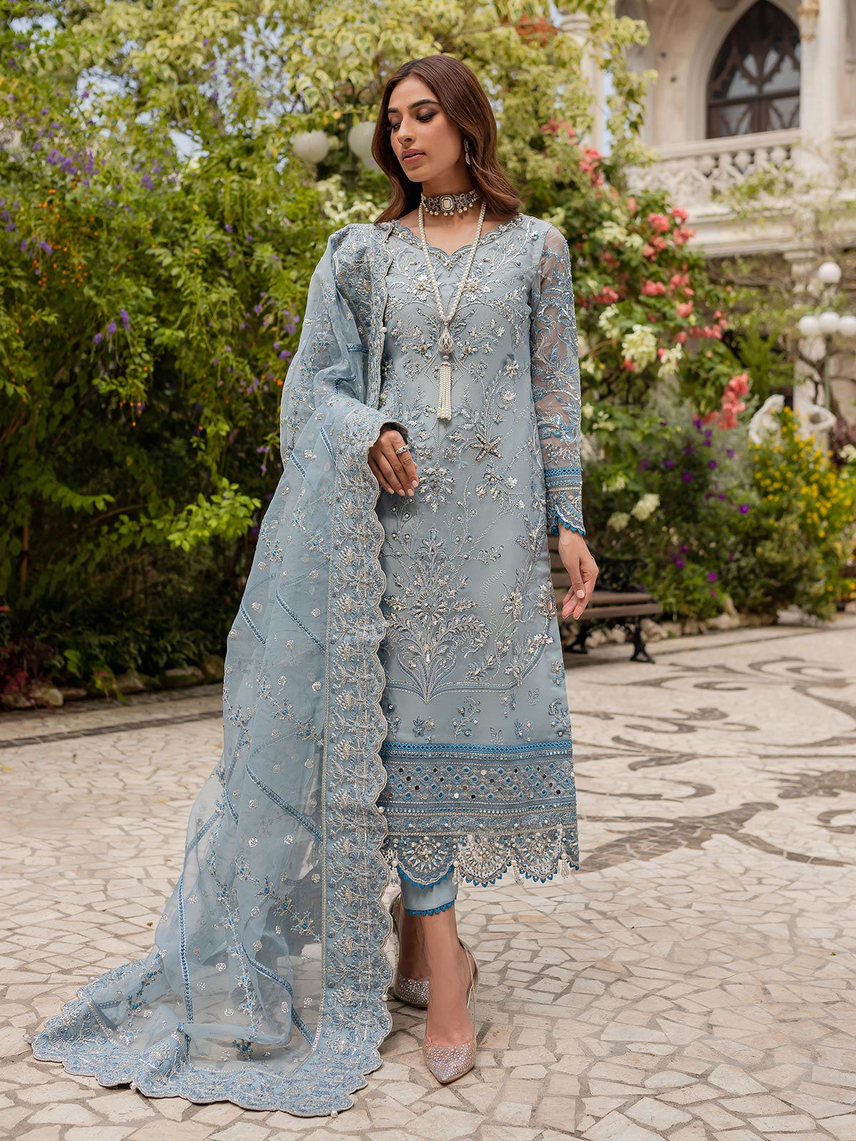 Gulaal | Luxury Pret | ESTIRAH GL-LP-V1-02 - Khanumjan  Pakistani Clothes and Designer Dresses in UK, USA
