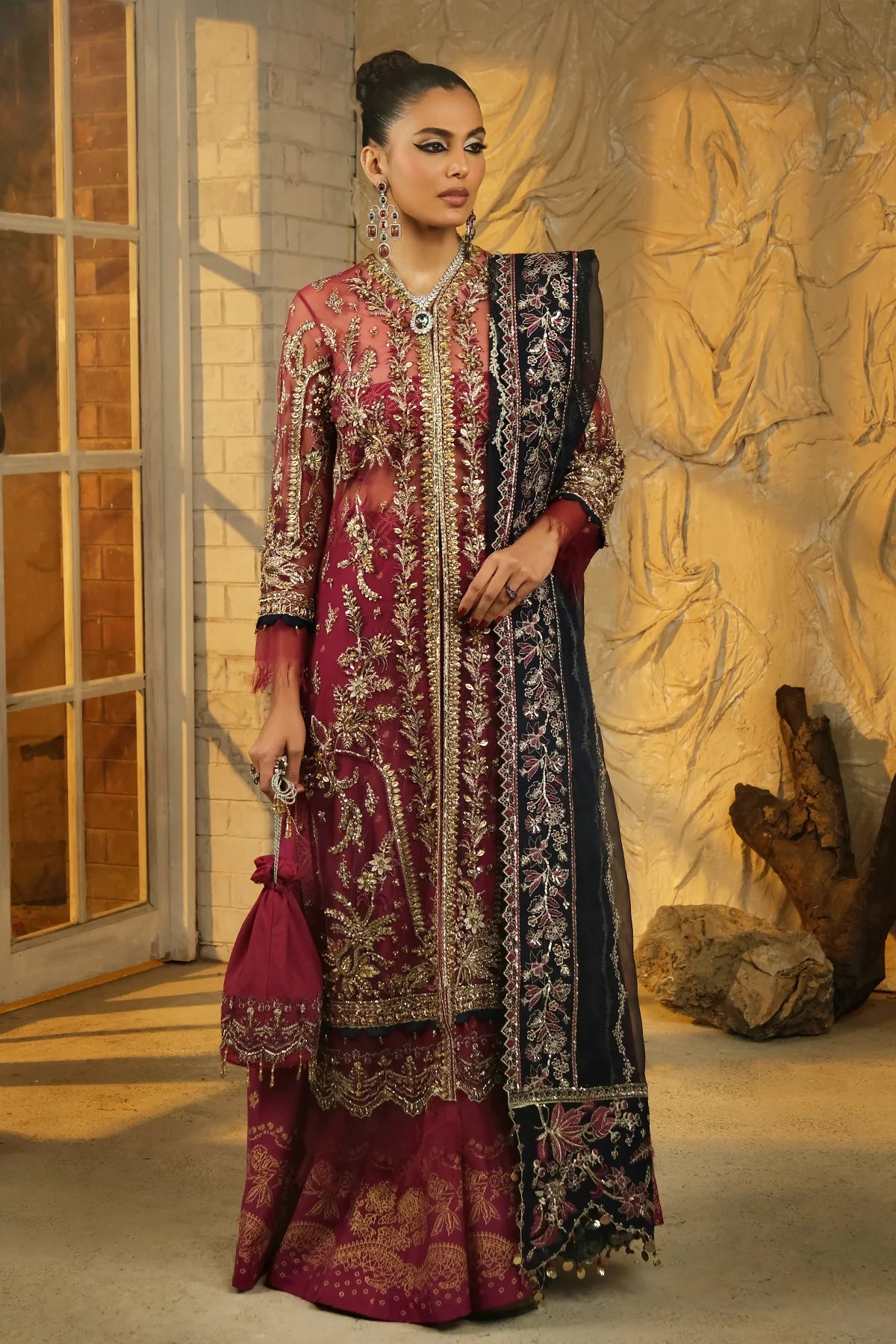 Mina Kashif | Kahani Luxury Formals 23 | Janiya - Khanumjan  Pakistani Clothes and Designer Dresses in UK, USA
