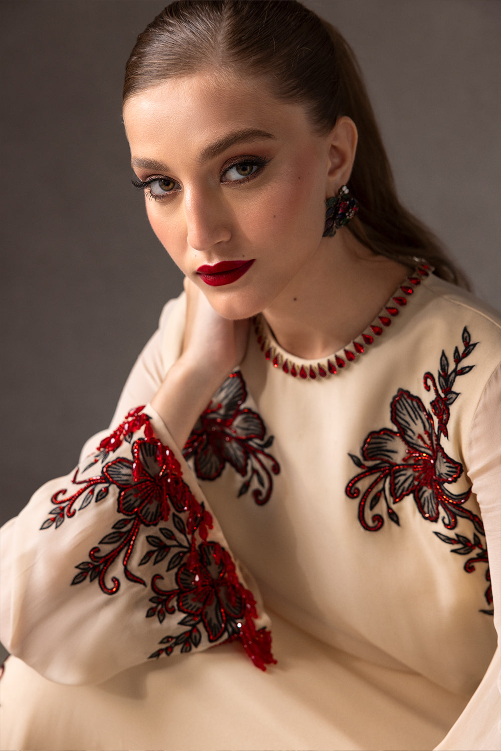 Caia | Pret Collection | SCARLETT - Khanumjan  Pakistani Clothes and Designer Dresses in UK, USA