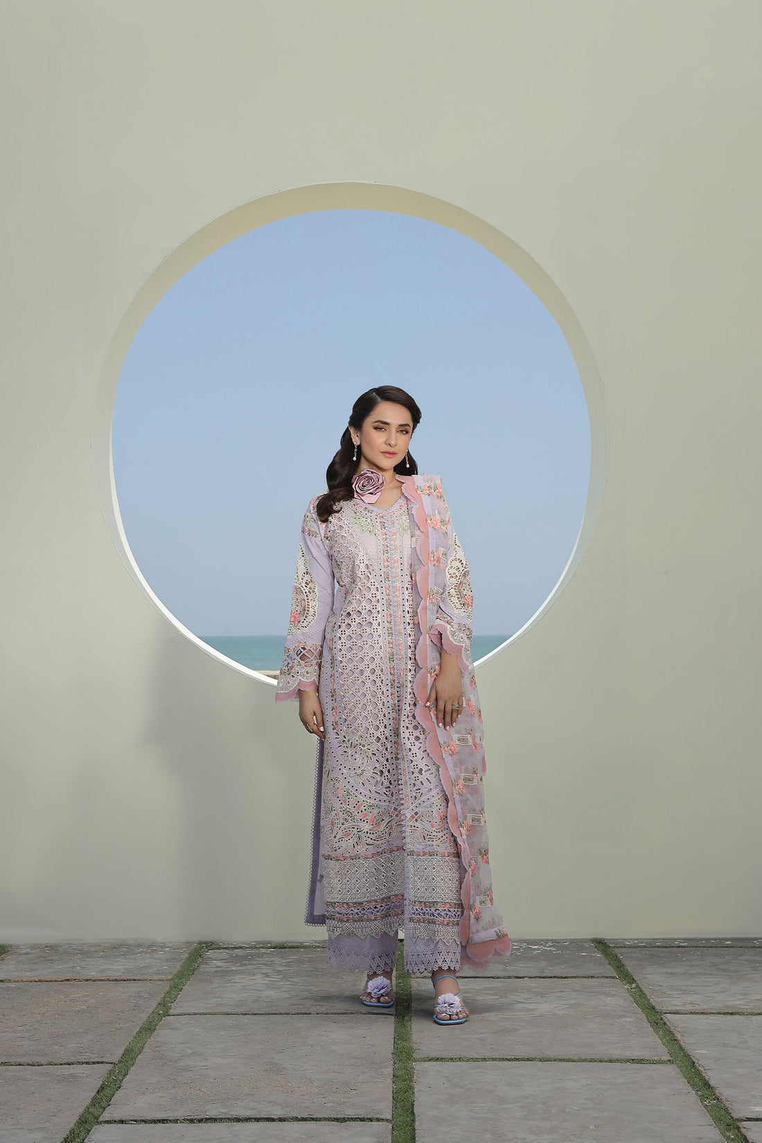 Maryam Hussain | Luxury Lawn 24 | FEROZ - Khanumjan  Pakistani Clothes and Designer Dresses in UK, USA