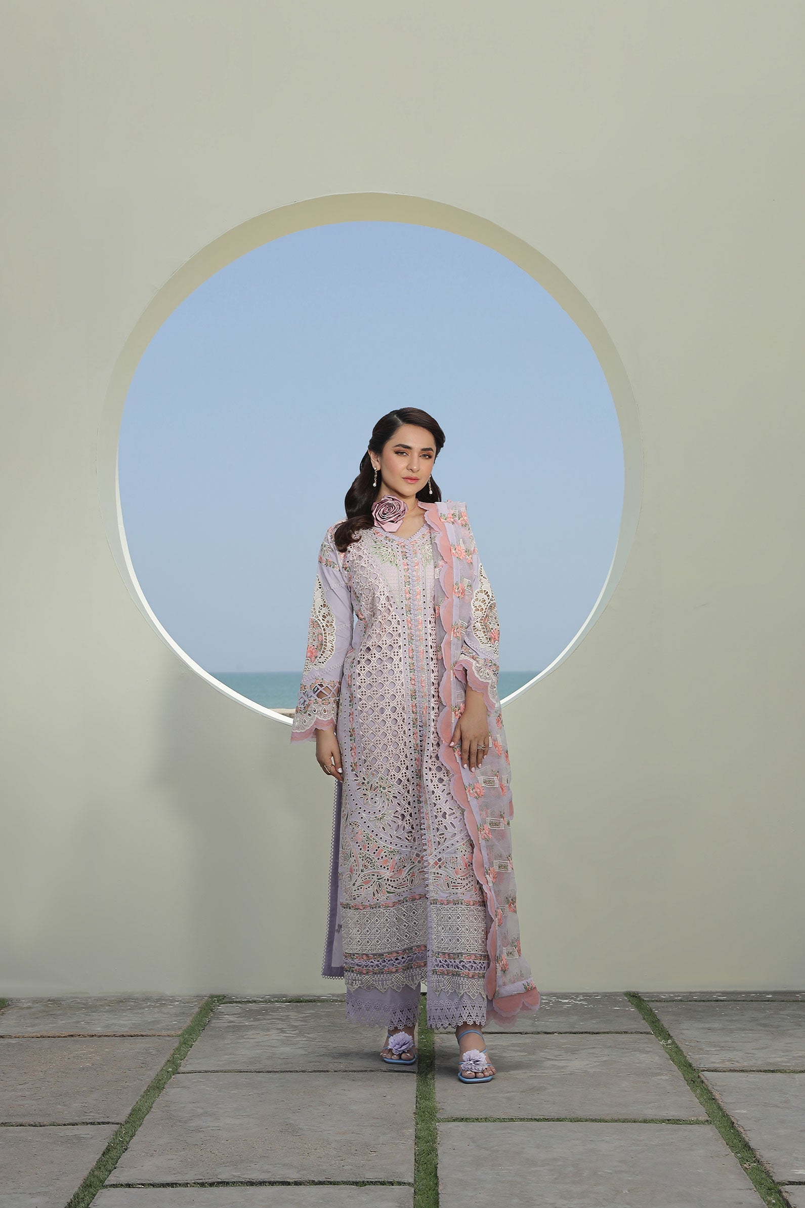 Maryam Hussain | Luxury Lawn 24 | FEROZ - Khanumjan  Pakistani Clothes and Designer Dresses in UK, USA