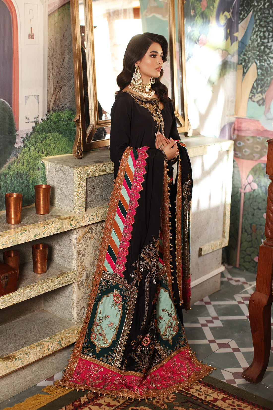Mina Kashif | Meeral Formals 23 | MKF23-18 - Khanumjan  Pakistani Clothes and Designer Dresses in UK, USA