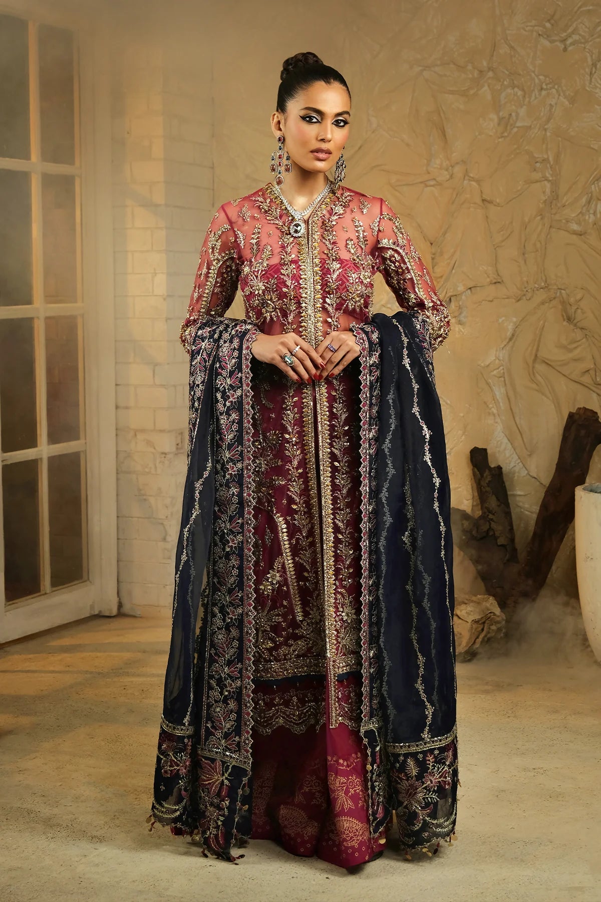 Mina Kashif | Kahani Luxury Formals 23 | Janiya - Khanumjan  Pakistani Clothes and Designer Dresses in UK, USA
