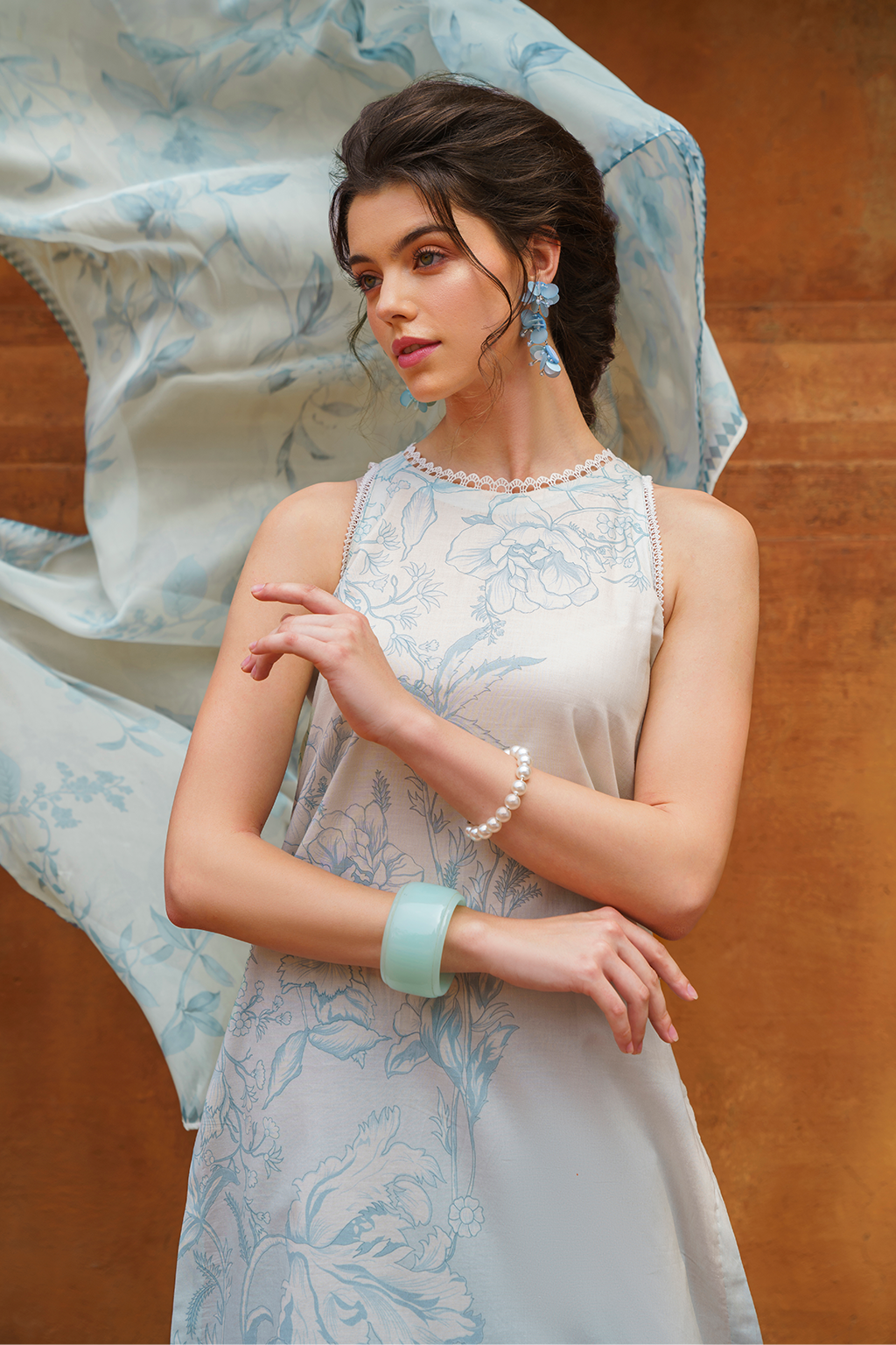 Iznik | Exclusive Lawn | UE-227 PRINTED LAWN - Khanumjan  Pakistani Clothes and Designer Dresses in UK, USA