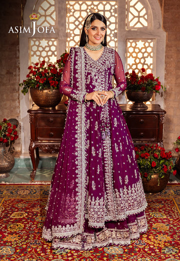 Asim Jofa | Jaan e Jahan| AJJJ-01 - Khanumjan Pakistani Clothes and Designer Dresses in UK, USA