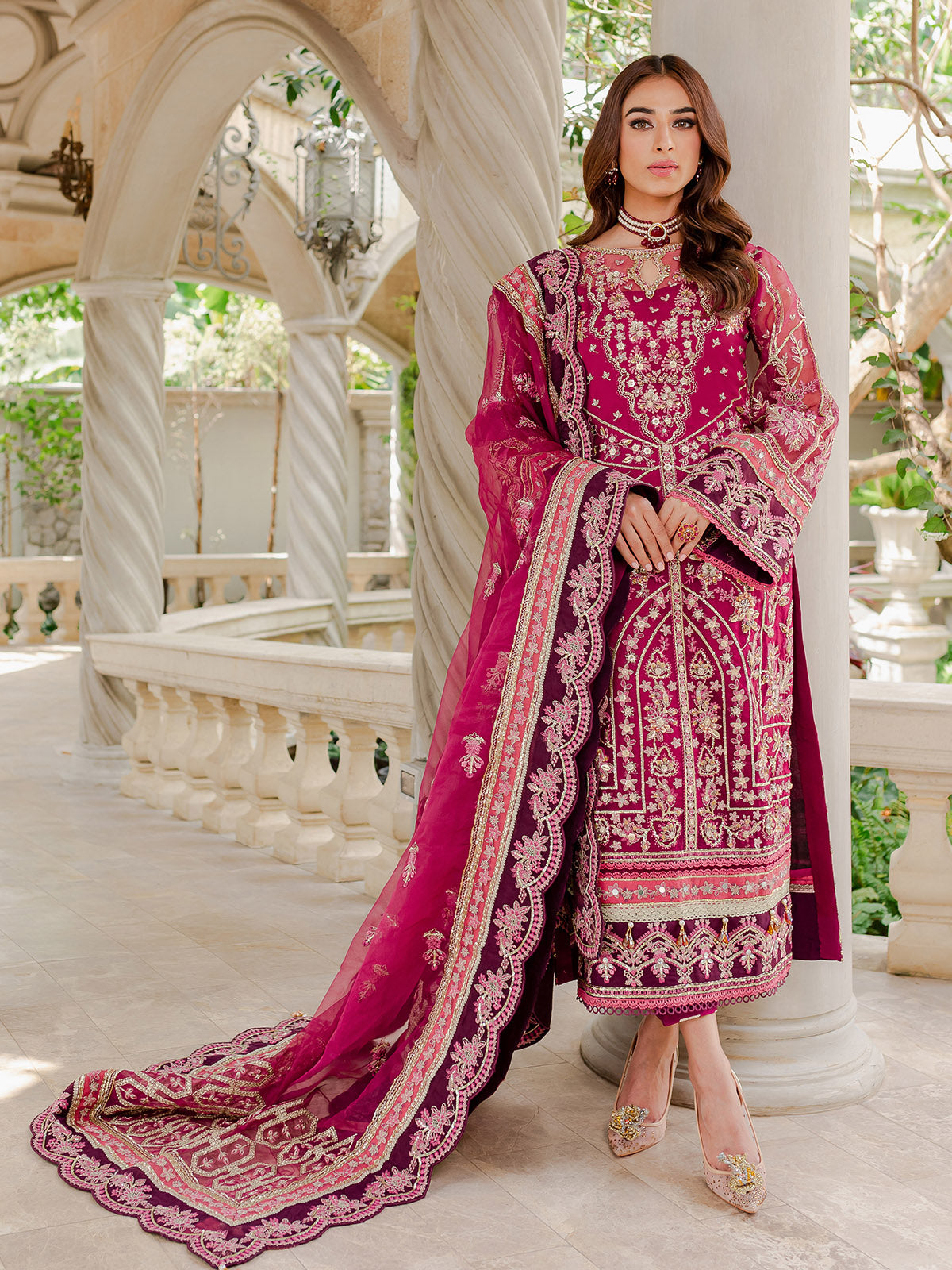 Gulaal | Luxury Pret | ORISSA GL-LP-V1-03 - Khanumjan  Pakistani Clothes and Designer Dresses in UK, USA