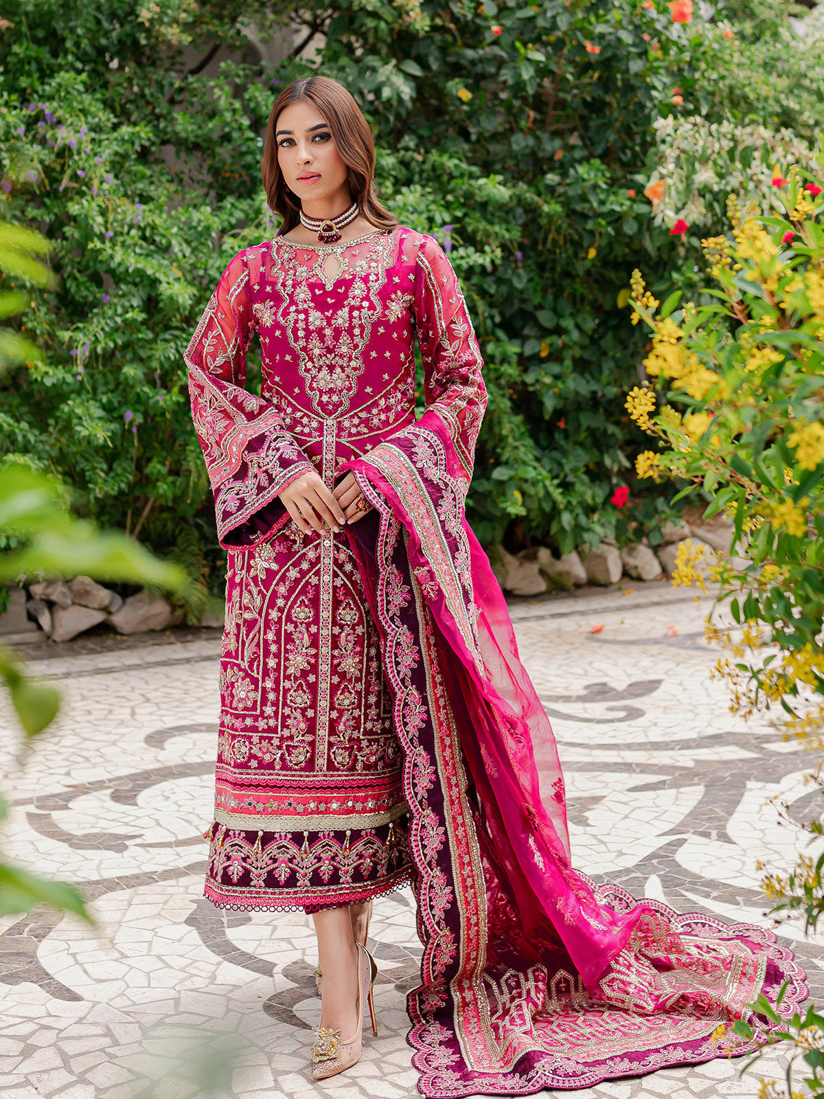 Gulaal | Luxury Pret | ORISSA GL-LP-V1-03 - Khanumjan  Pakistani Clothes and Designer Dresses in UK, USA