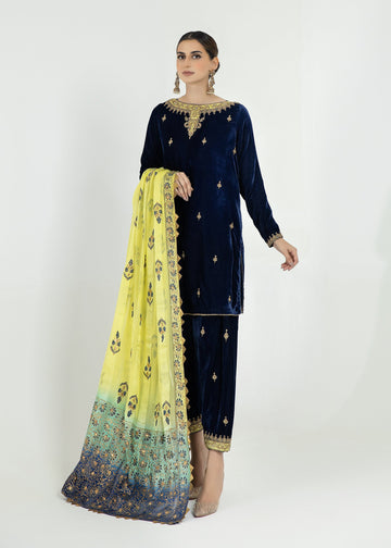 Purple Haze Pret Studio | Apsara Formals | Kyanite - Khanumjan Pakistani Clothes and Designer Dresses in UK, USA