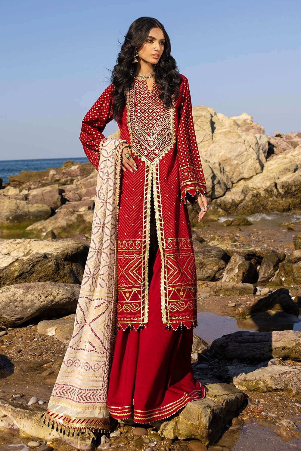 Gul Ahmed | Chunri Lawn 25 | BM-52022