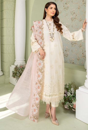 Humdum | Baad e Baharan Lawn | Baad e Baharan - D01 - Khanumjan Pakistani Clothes and Designer Dresses in UK, USA