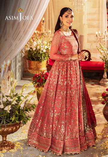 Asim Jofa | Jaan e Jahan| AJJJ-07 - Khanumjan Pakistani Clothes and Designer Dresses in UK, USA