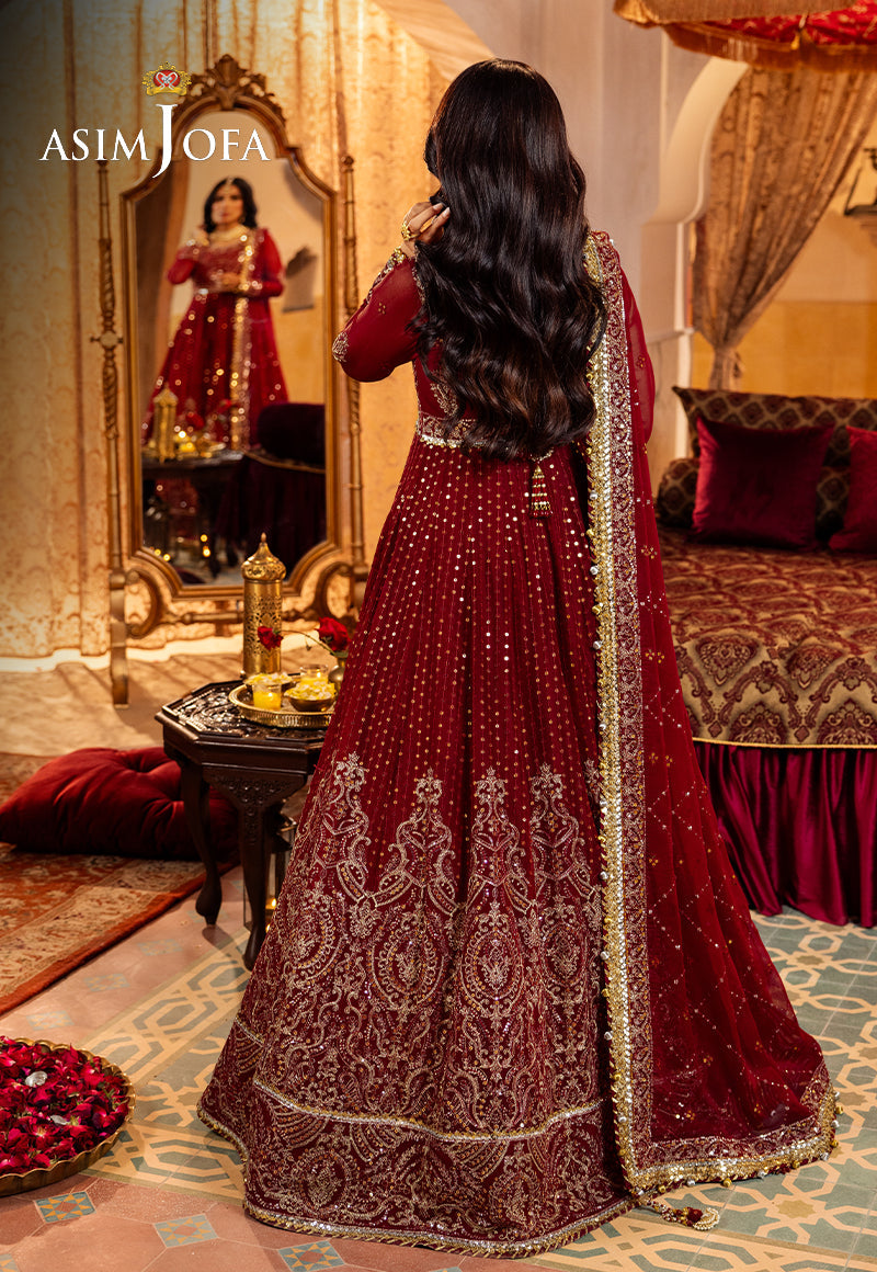 Asim Jofa | Jaan e Jahan| AJJJ-08 - Khanumjan  Pakistani Clothes and Designer Dresses in UK, USA