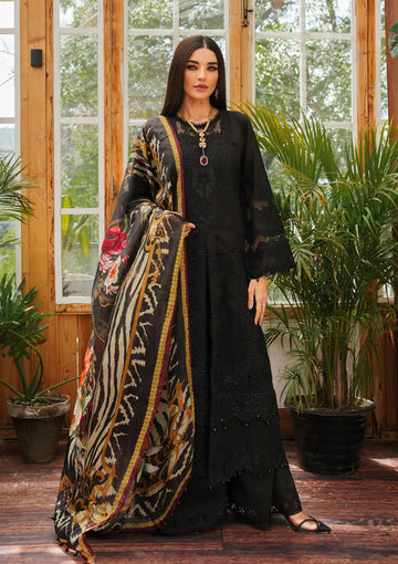 Kahf Premium | Luxury Lawn 24 | KLE-06 Mystery - Khanumjan Pakistani Clothes and Designer Dresses in UK, USA