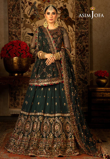 Asim Jofa | Velvet Festive 23 | AJVF-11 - Khanumjan Pakistani Clothes and Designer Dresses in UK, USA