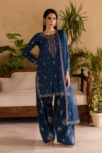 Batik | Nyra Embroidered Summer Solids | Perk