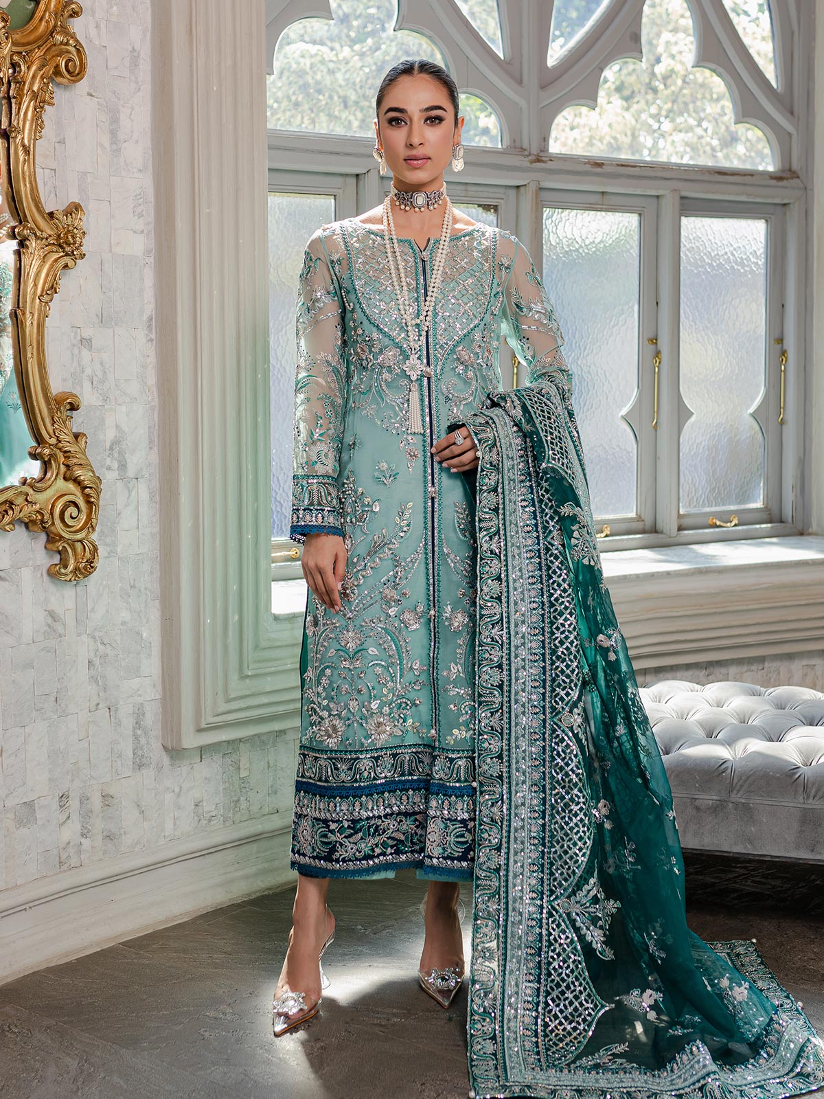 Gulaal | Luxury Pret | MILICA GL-LP-V1-04 - Khanumjan  Pakistani Clothes and Designer Dresses in UK, USA