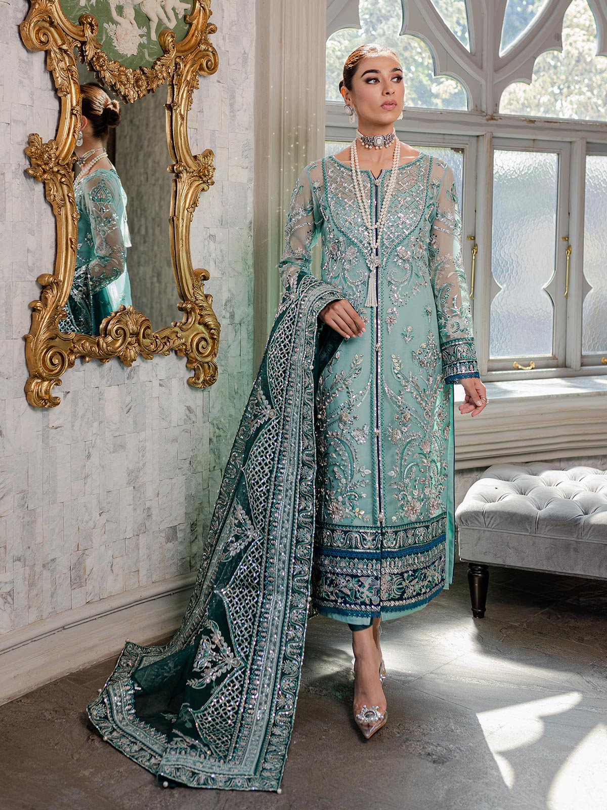 Gulaal | Luxury Pret | MILICA GL-LP-V1-04 - Khanumjan  Pakistani Clothes and Designer Dresses in UK, USA
