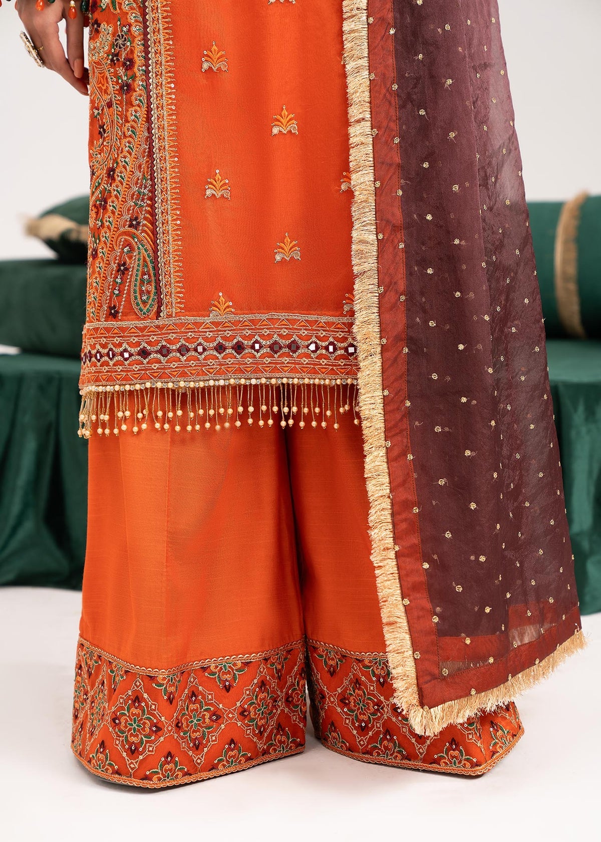 Dastoor | Sajni Luxury Eid Collection 24 | Ruby - Khanumjan  Pakistani Clothes and Designer Dresses in UK, USA