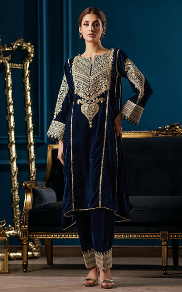 Threads and Motifs | Velvet Collection 25 | 2PC TV-02