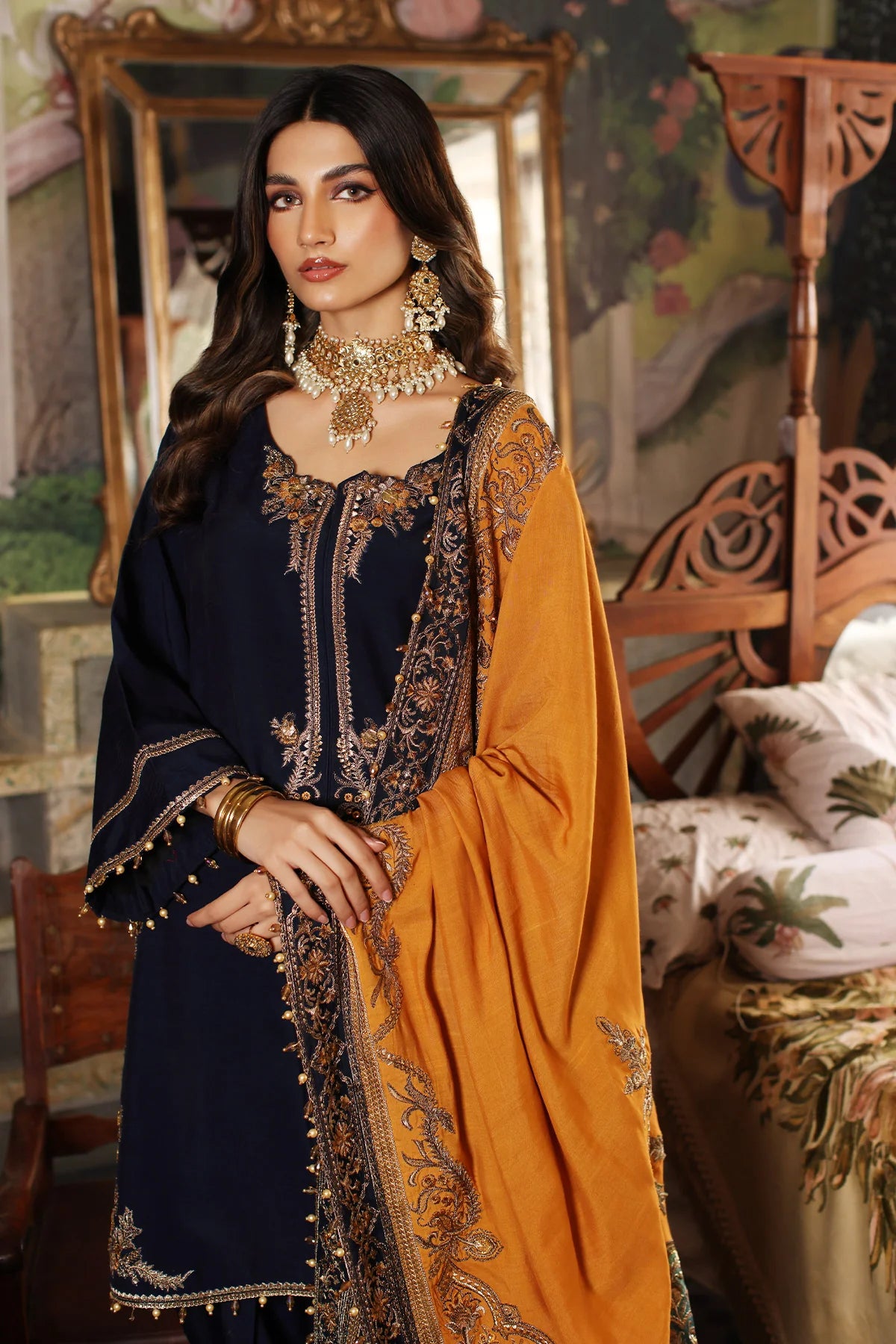 Mina Kashif | Meeral Formals 23 | MKF23-17 - Khanumjan  Pakistani Clothes and Designer Dresses in UK, USA