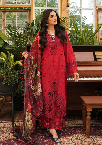 Kahf Premium | Luxury Lawn 24 | KLE-04 Valentino - Khanumjan Pakistani Clothes and Designer Dresses in UK, USA